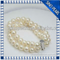 AAA 8-9 MM Popular Beaded Braided 2014 Pearl Bracelet PB041-1